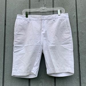 GAP White Bermuda Shorts